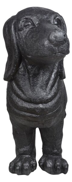 Čierna záhradná lavica Dachshund – Esschert Design