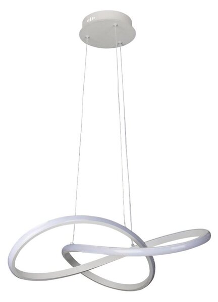 LED Stmievateľný luster na lanku LED/65W/230V 3000-6500K + diaľkové ovládanie