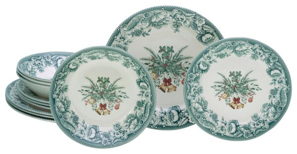 JEDÁLENSKÝ SERVIS Weihnachten 12-dielne Creatable - Jedálenské sety, Online Only