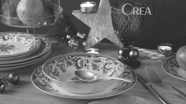 JEDÁLENSKÝ SERVIS Weihnachten 12-dielne Creatable - Jedálenské sety, Online Only