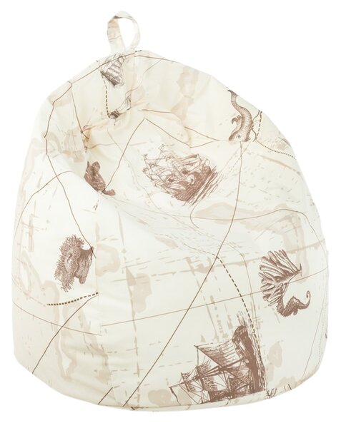 INTERMEDIC SK Sedací vak BAG Sako Design Columbia – 300 L, polyester, moderný motív Veľkosť: XL