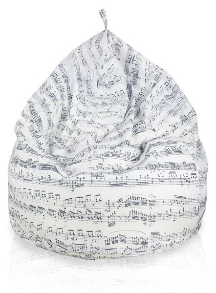 Sedací vak BAG Sako Design Music Veľkosť: XL
