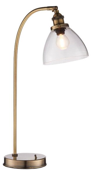 Endon 77859 - Stolová lampa HANSEN 1xE14/40W/230V mosadz