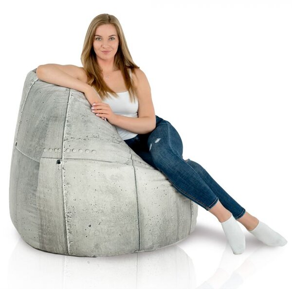 Sedací vak BAG Sako Design Industrial Veľkosť: L