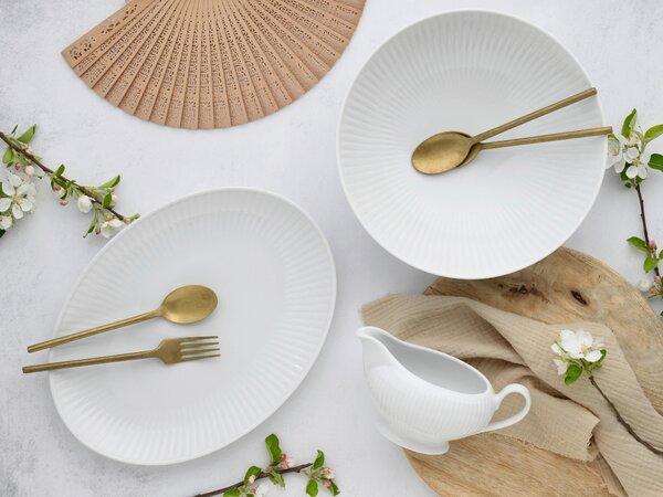 SADA SERVÍROVACÍCH MISIEK porcelán keramika Creatable - Jedálenské sety, Online Only
