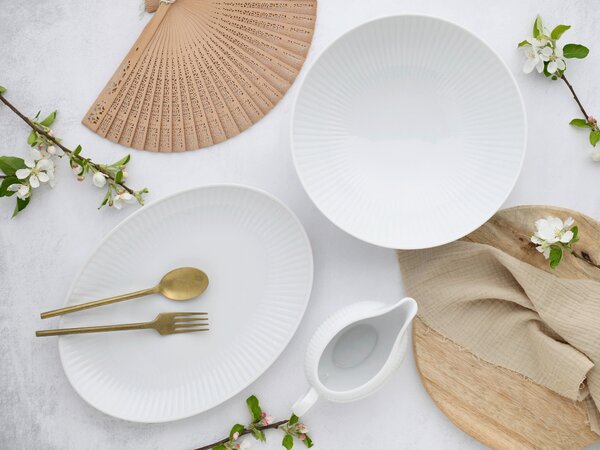 SADA SERVÍROVACÍCH MISIEK porcelán keramika Creatable - Jedálenské sety, Online Only