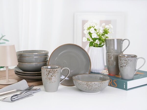 RAŇAJKOVÁ SÚPRAVA kamenina keramika Creatable - Jedálenské sety, Online Only