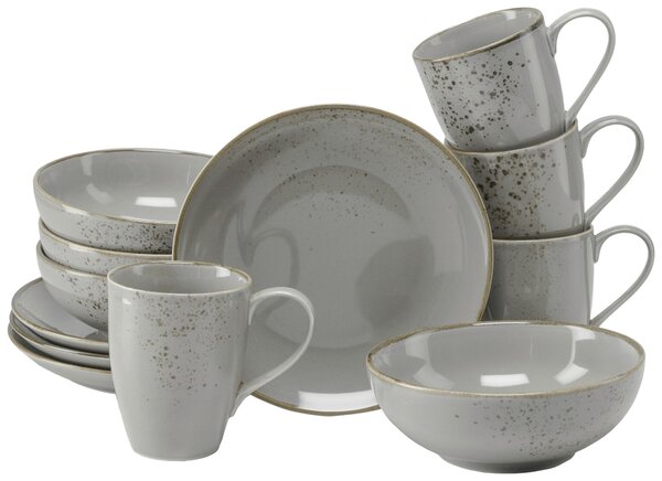 RAŇAJKOVÁ SÚPRAVA kamenina keramika Creatable - Jedálenské sety, Online Only