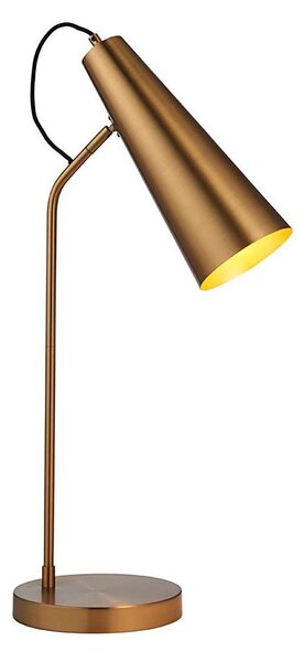 Endon 107527 - Stolná lampa KARNA 1xE27/10W/230V mosadz