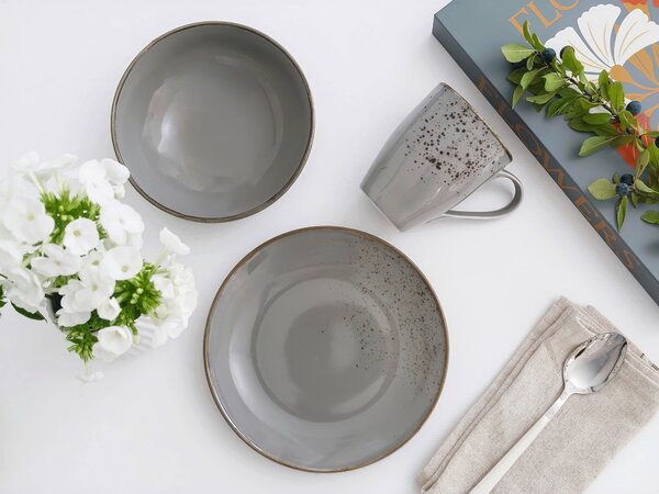 RAŇAJKOVÁ SÚPRAVA kamenina keramika Creatable - Jedálenské sety, Online Only