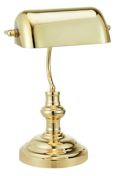 Markslöjd 108977 - Stolová lampa BANKERS 1xE14/40W/230V zlatá