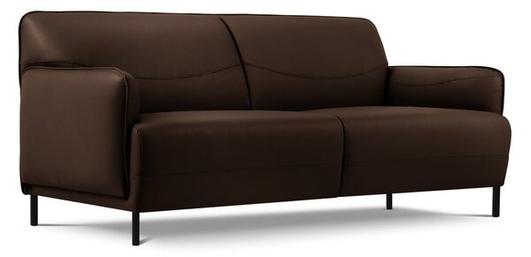 Hnedá kožená pohovka Windsor & Co Sofas Neso, 175 x 90 cm