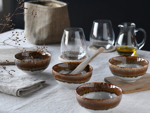 SADA MISIEK NA DIP kamenina keramika 11,5 cm Creatable - Jedálenské sety, Online Only