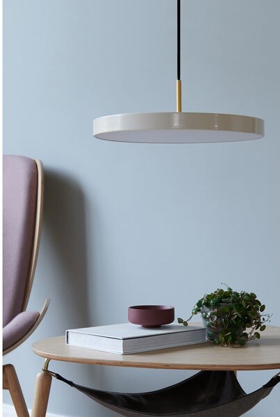 Krémovobiele závesné svietidlo UMAGE Asteria, ⌀ 43 cm