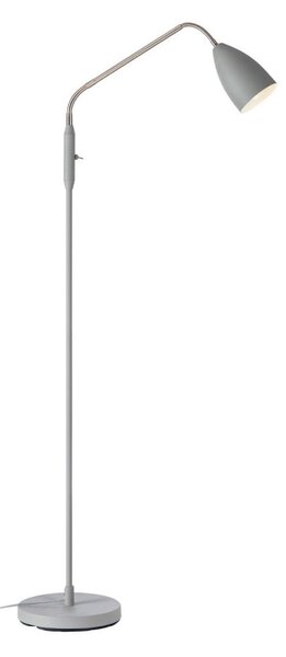Markslöjd 108888 - LED stmievateľná stojacia lampa PATRO LED/4,9W/230V šedá