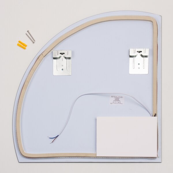 Brilagi - LED kúpeľňové zrkadlo QUARTIERE LED/18W/230V 50x55 IP44 CRI 90 stlmiteľné +CCT