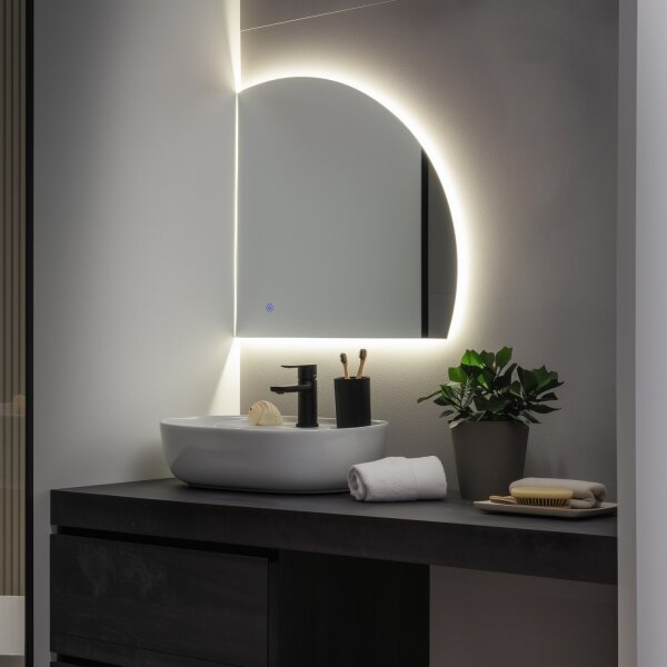 Brilagi - LED kúpeľňové zrkadlo QUARTIERE LED/18W/230V 50x55 IP44 CRI 90 stlmiteľné +CCT