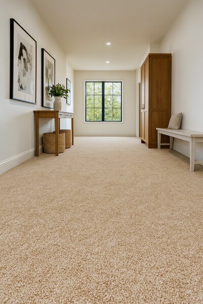 Condor Carpets , Metrážny koberec Classica 27, záťažový, na mieru, šíře 4m,5m, béžová, ab (mriežka), chodba / predsieň