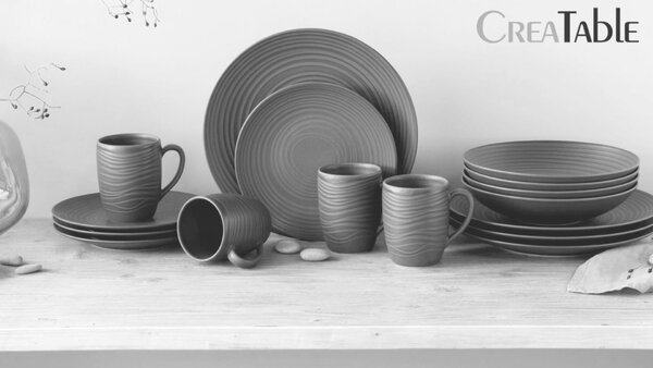 JEDÁLENSKÝ SERVIS, kamenina Creatable - Online Only bytové doplnky, Online Only