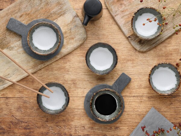 SADA MISIEK NA DIP kamenina keramika Creatable - Jedálenské sety, Online Only