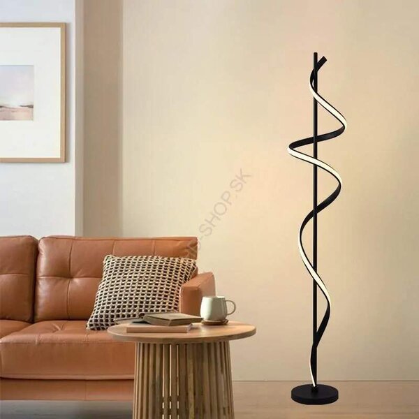 LED dizajnová stojaca lampa 50W + DO (JF2304/B)