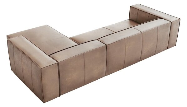 Svetlohnedá kožená rohová pohovka (pravý roh) Madame - Windsor & Co Sofas