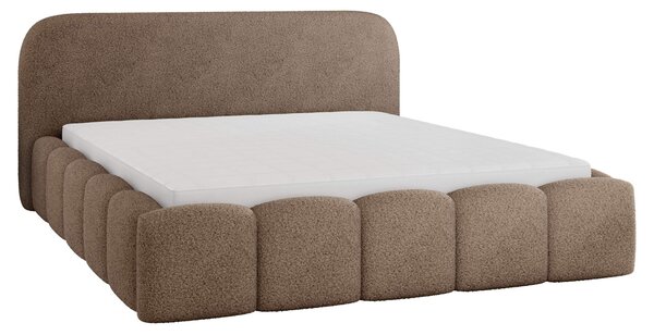 Mirjan24 Čalúnená posteľ Armetos Boucle, Rozmer postele: 140x200, Farby: Lambi 06 5903211546433