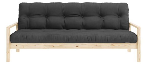 Tmavosivá rozkladacia pohovka 205 cm Knob – Karup Design