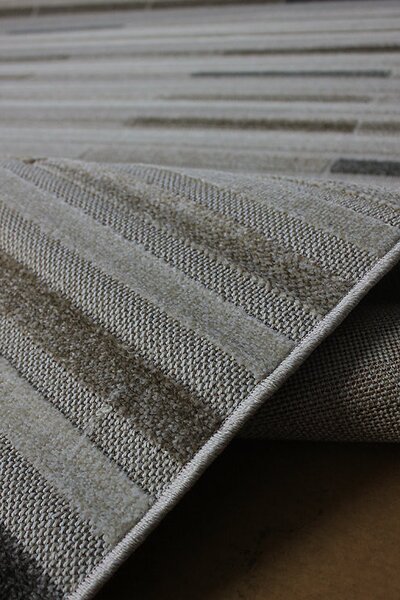 Berfin Dywany , AKCIA: 140x190 cm Kusový koberec Lagos 1053 Beige, šedá, chodba / predsieň