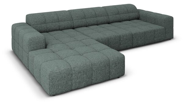 Tyrkysová rohová pohovka (ľavý roh) Chicago – Cosmopolitan Design