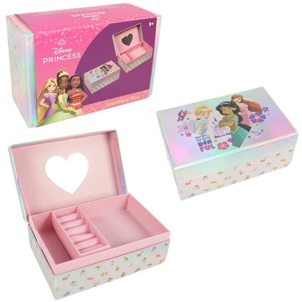 Detská šperkovnica so zrkadielkom 18x12 cm - viac variantov Farba: Minnie Mouse
