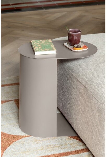 Kovové odkladacie stolíky v súprave 2 ks 30x45 cm Riqueza Oval – Leitmotiv