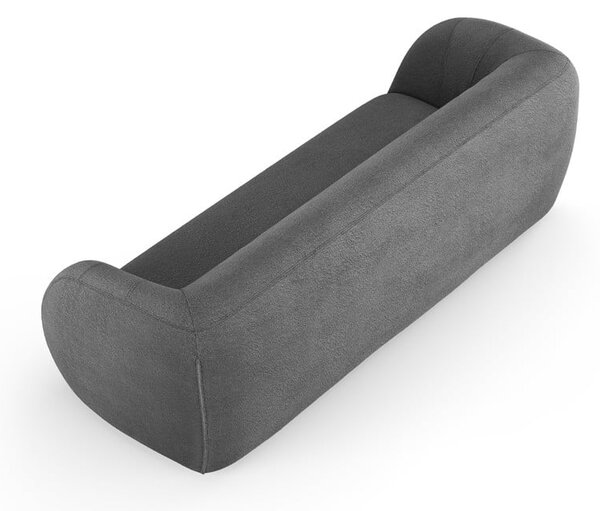 Sivá pohovka z textílie buklé 230 cm Essen – Cosmopolitan Design