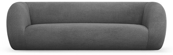 Sivá pohovka z textílie buklé 230 cm Essen – Cosmopolitan Design
