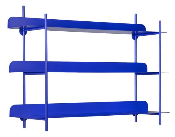 Modrá poschodová kovová polica 60 cm Cool Retro – PT LIVING