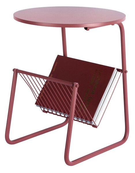 Kovový okrúhly odkladací stolík ø 40 cm Riqueza Revista – Leitmotiv