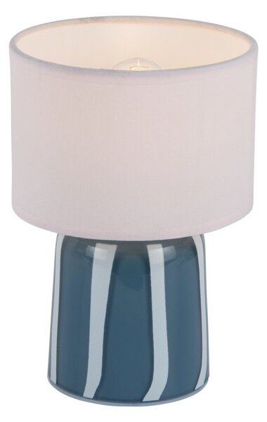 Modrá kovová LED stolová lampa (výška 20 cm) Verano LED – Leitmotiv
