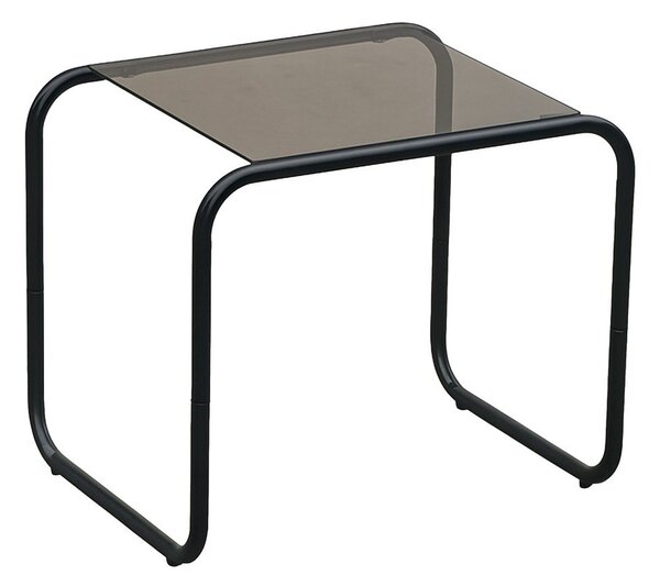 Odkladací stolík so sklenenou doskou 40x50 cm Ventana – Leitmotiv