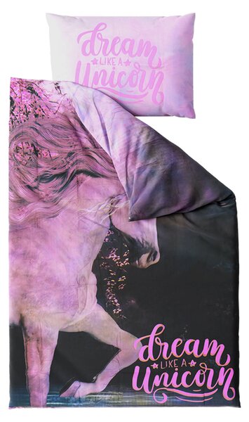 Detské obliečky MAGIC HORSE farebné Rozmer obliečky: 50 x 75 cm | 140 x 200 cm
