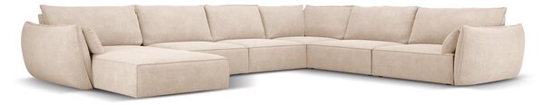 Béžová rohová pohovka (pravý roh) Vanda - Mazzini Sofas
