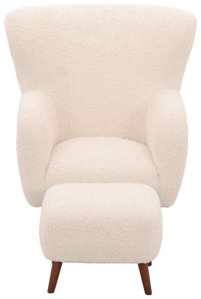 KRESLO – SADA, textil, biela Livetastic - Online Only obývacie izby, Online Only