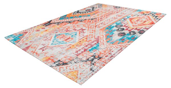 PLOCHO TKANÝ KOBEREC, 80/150 cm viacfarebná, oranžová - Online Only bytové doplnky, Online Only