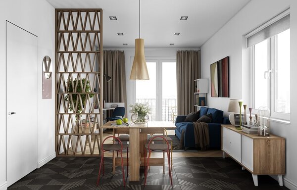 Rozkladací jedálenský stôl v dekore duba 76x28 cm Papillon – TemaHome
