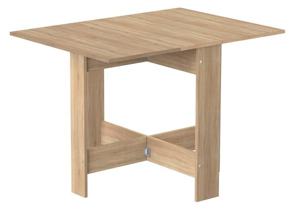 Rozkladací jedálenský stôl v dekore duba 76x28 cm Papillon – TemaHome