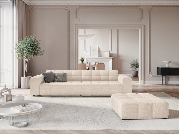 Krémová pohovka 244 cm Chicago – Cosmopolitan Design