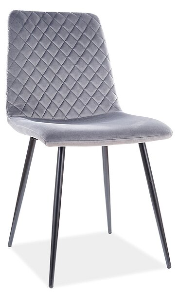 Jedálenská stolička IRIS - sivá