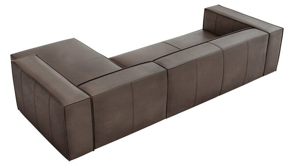 Hnedá kožená rohová pohovka (pravý roh) Madame - Windsor & Co Sofas