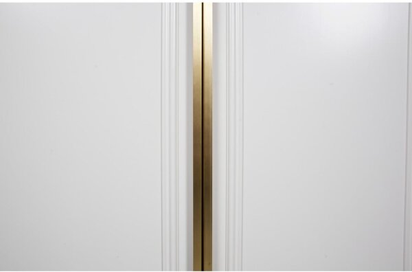 Svetlosivá šatníková skriňa z borovicového dreva 110x215x62 cm Organize – WOOOD
