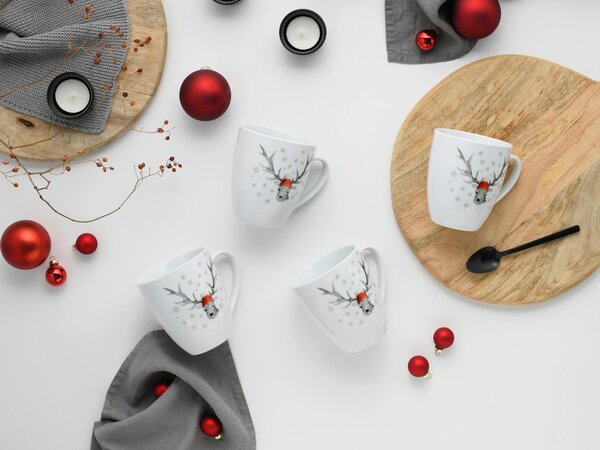 SADA HRNČEKOV NA KÁVU porcelán keramika Creatable - Jedálenské sety, Online Only
