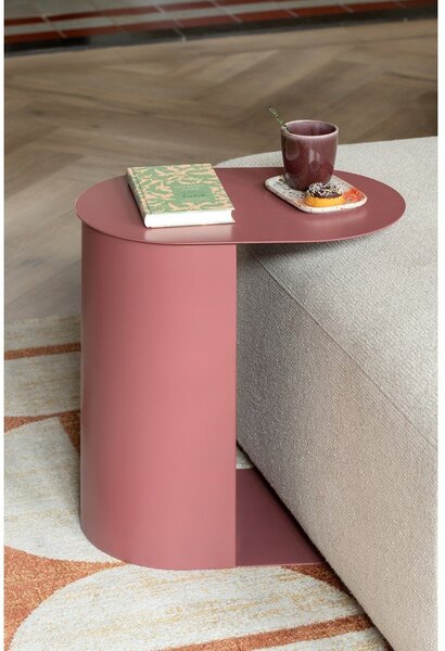 Kovové odkladacie stolíky v súprave 2 ks 30x45 cm Riqueza Oval – Leitmotiv